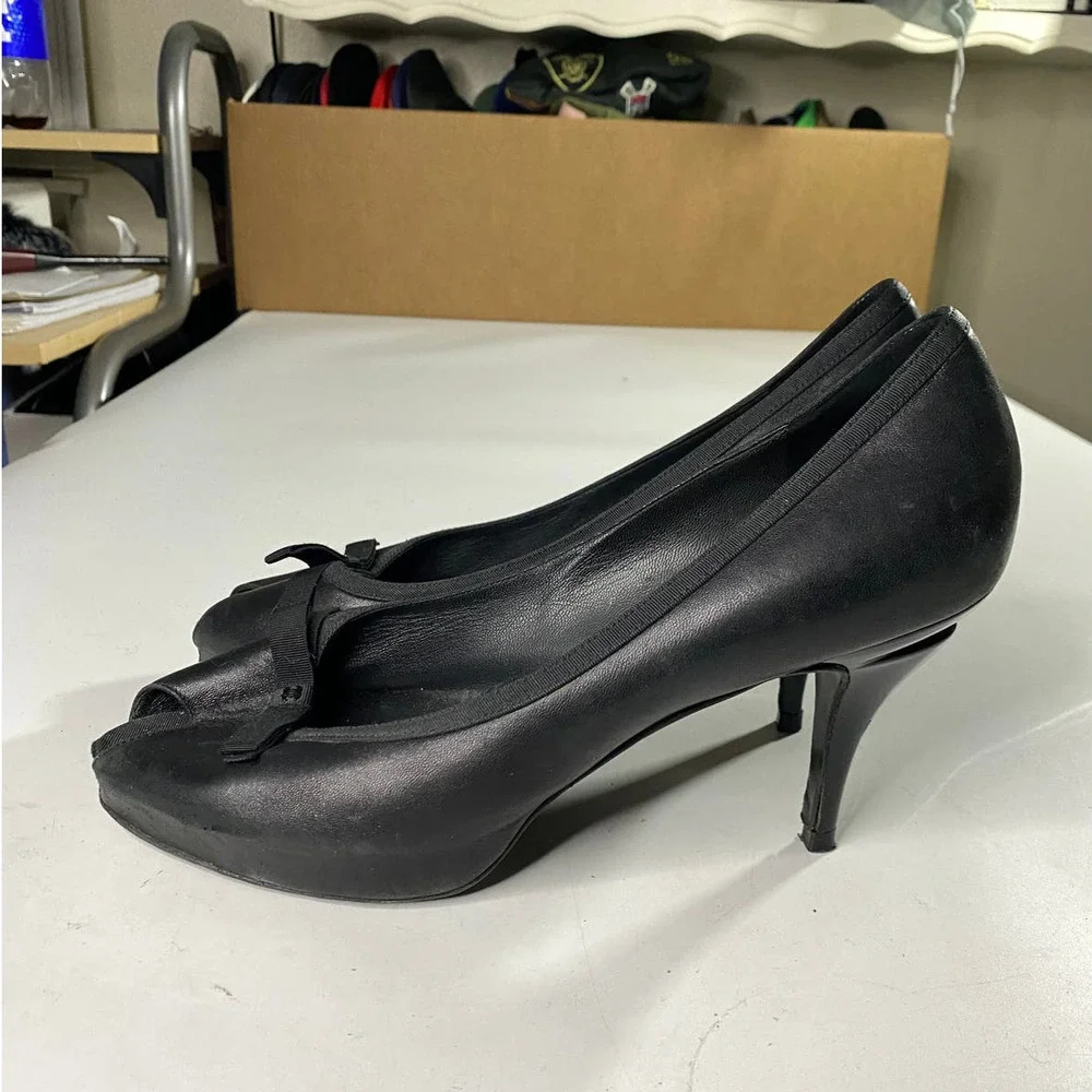 Chanel Interlocking CC LOGO Lambskin Pumps Women's 41 Women's 9.5